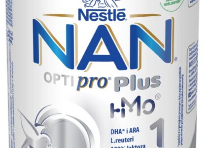 NESTLE NAN OPTIPRO Plus 1 HM-O Mleko Początkowe dla niemowląt od urodzenia 400g