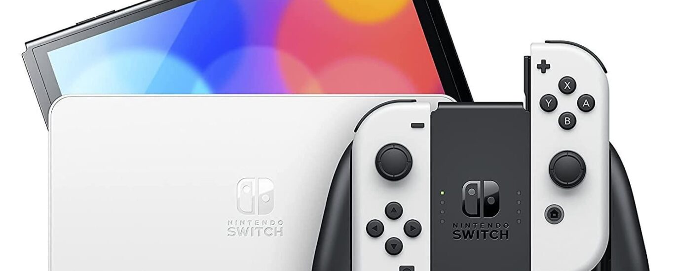 Konsola Nintendo Switch OLED White