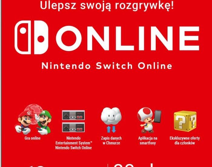 Nintendo Switch Online 12 Miesięcy