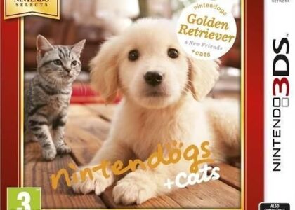 Nintendogs + Cats Golden Retriever & Friends (Nintendo Selects) (Gra 3DS)
