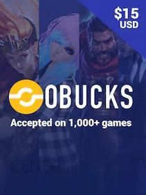 oBucks Gift Card 15 USD