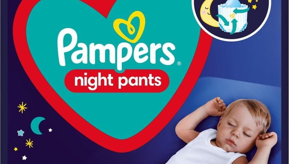 Pampers Night Pants Pieluchomajtki Rozmiar 4 25Szt.