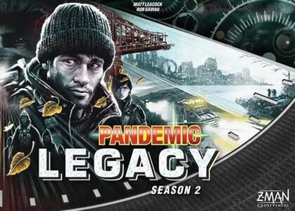 Gra planszowa Pandemic Legacy Black Season 2 (edycja angielska)
