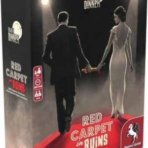 Gra planszowa Pegasus Spiele Deadly Dinner - Red Carpet in Ruins (English Edition)