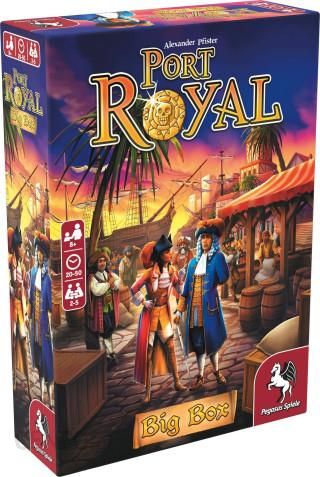 Gra planszowa Pegasus Spiele Port Royal Big Box (English Edition)