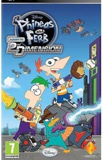Phineas & Ferb Across the Second Dimension (Gra PSP)