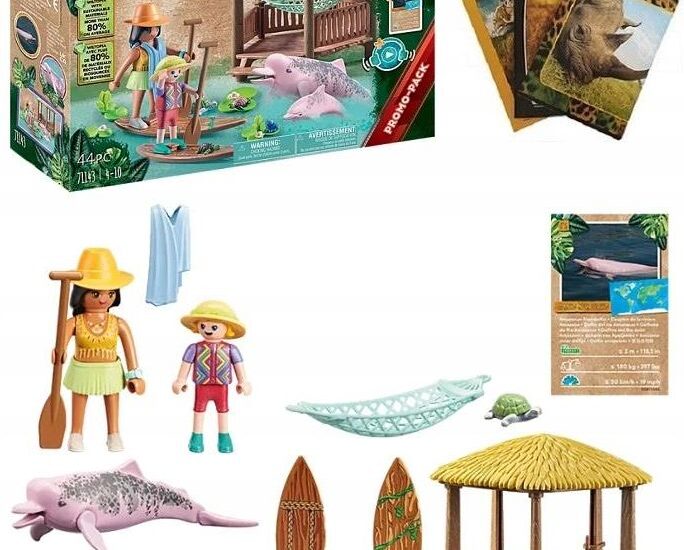 Playmobil 71143 Wiltopia Wyprawa Z Delfinami
