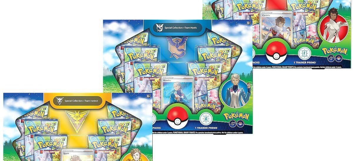 Pokémon TCG Pokémon Go - Team Special Pin Collection box (6 szt.)