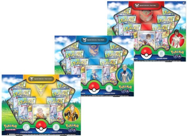 Pokémon TCG Pokémon Go - Team Special Pin Collection box (6 szt.)