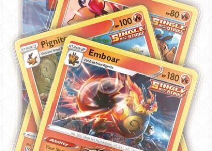 Pokemon TCG Evolving Skies Premium Checklane Emboar