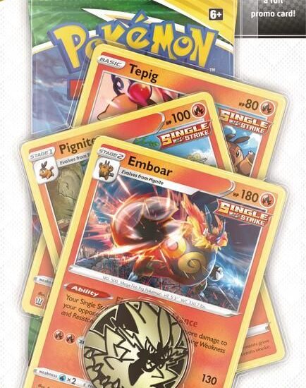 Pokemon TCG Evolving Skies Premium Checklane Emboar