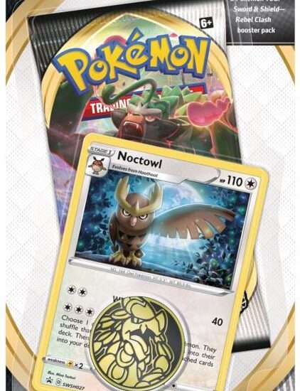 Pokemon TCG Sword & Shield Rebel Clash Checklane Booster