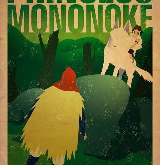 Princess Mononoke PLAKAT