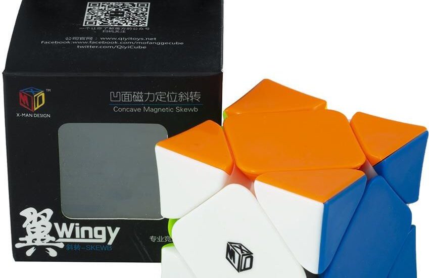 Qiyi Kostka Logiczna X Man Wingy Magnetic Skewb