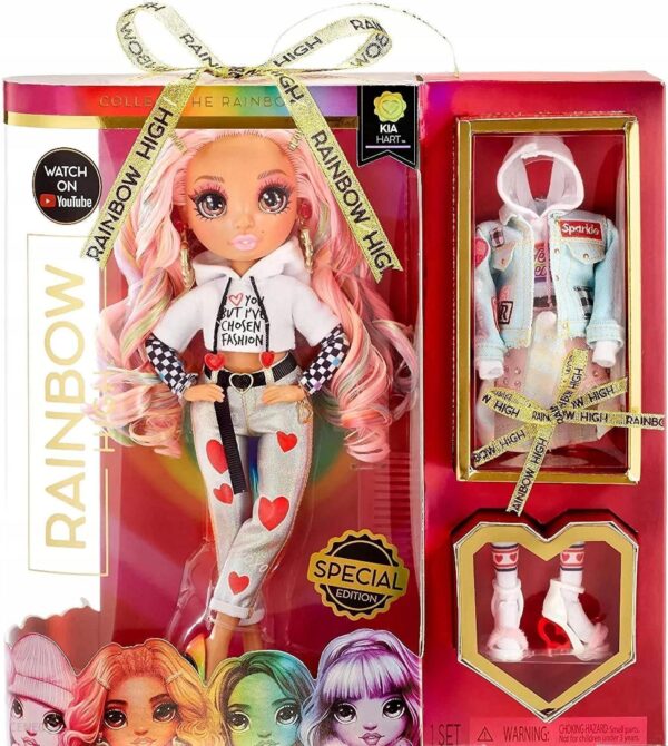 Rainbow High Kia Hart Fashion Doll Love Heart Exclusive 422792