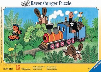 Ravensburger 15 El. Krecik Maszynistą 63499