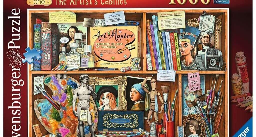 Ravensburger Gabinet Artystyczny 1000El.