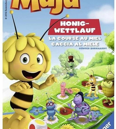 Ravensburger Maja the Bee Honey Race (wersja niemiecka/francuska/włoska)