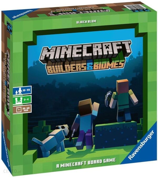 Gra planszowa Ravensburger Minecraft Builders And Biomes 268672