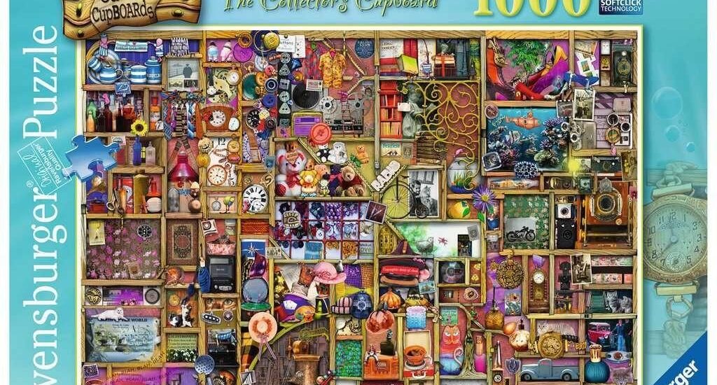 Ravensburger Puzzle 1000El. Szafka Kolekcjonera