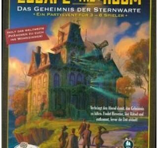 Gra planszowa Ravensburger Spieleverlag Escape the Room Das Geheimnis der Sternwarte (wersja niemiecka)