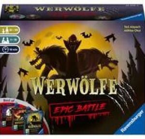 Gra planszowa Ravensburger Werwolfe Epic Battle (wersja niemiecka)