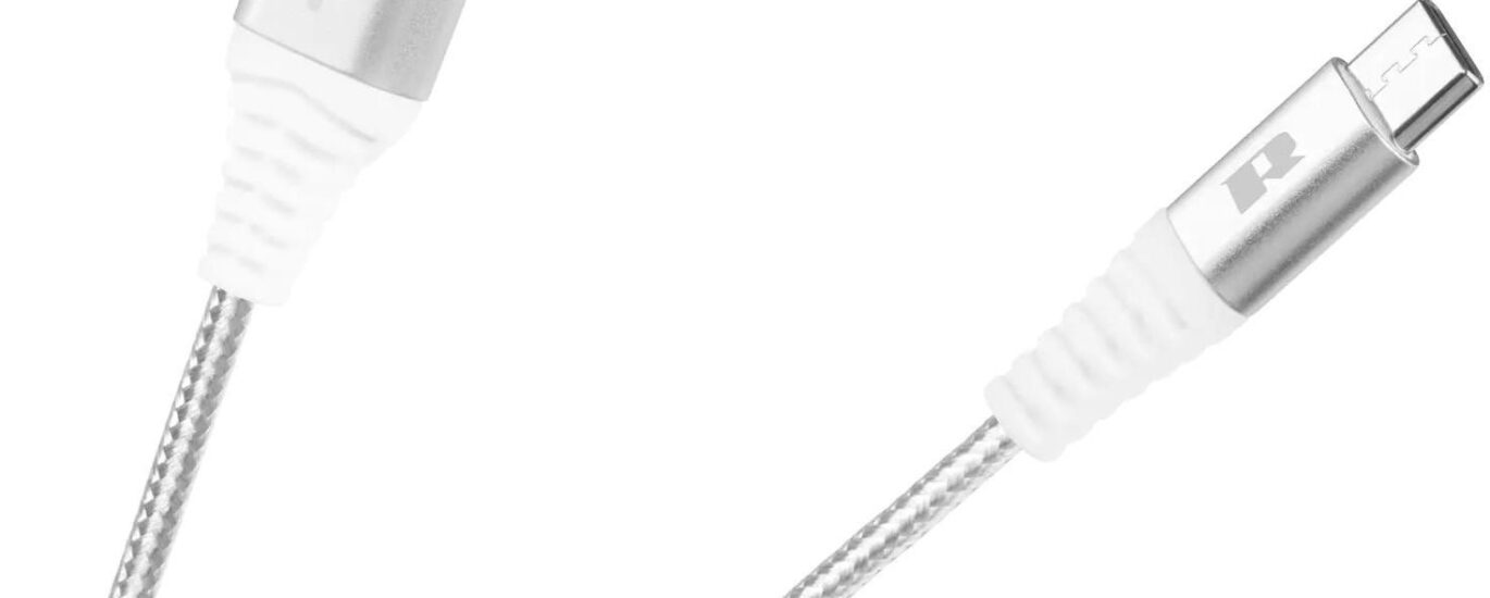 REBEL KABEL USB - USB TYPU C REBEL 100 CM BIAŁY (RB6001100W)