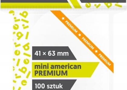 Rebel Koszulki Mini American Premium 41x63mm 100szt