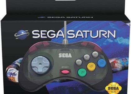 Retro-bit SEGA Genesis Saturn 2.4G M2 Grey