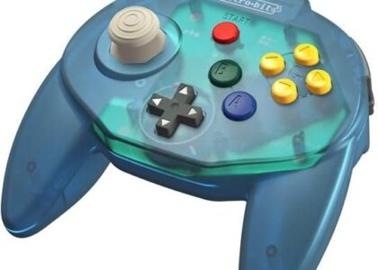 Retro-bit Tribute 64 USB Nintendo 64 Ocean Blue