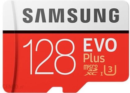 Samsung EVO PLUS MicroSDXC 128GB UHS-I U3 (MB-MC128GA/EU)