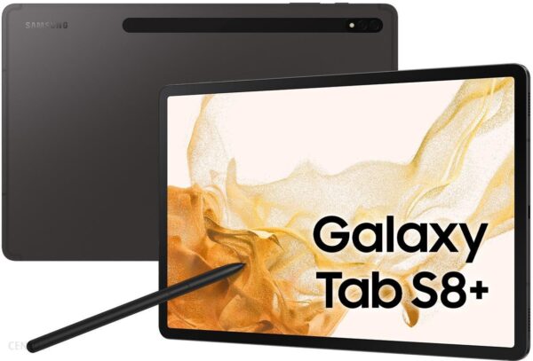 Samsung Galaxy Tab S8+ 5G 12.4" 8/256GB Grafitowy (SM-X806BZABEUB)