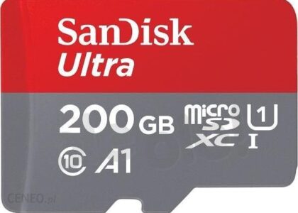 SanDisk microSDXC 200GB Ultra Class10 A1 UHS-I (SDSQUAR200GGN6MA)