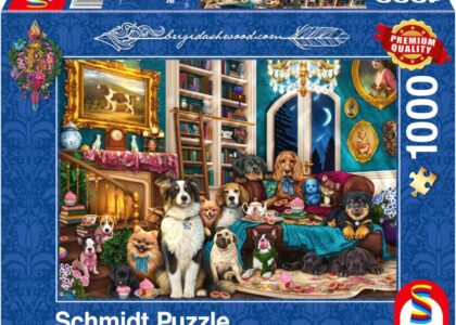 Schmidt Puzzle Spotkanie W Domowej Bibliotece Brigid Ashwood 1000El.
