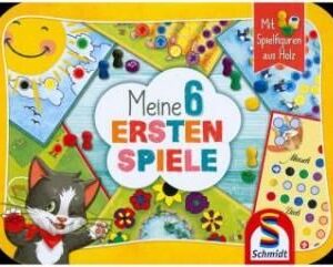 Schmidt Spiele Meine 6 ersten Spiele (Spielesammlung) (wersja niemiecka)