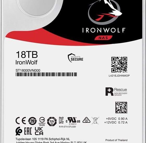 SEAGATE IronWolf 3TB 6Gb/s (ST3000VN006)