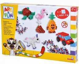 Simba Toys Art und Fun Bügelperlen 3D (wersja niemiecka)