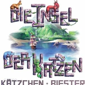 Gra planszowa Skellig Games Die Insel der Katzen: Kätzchen und Biester (wersja niemiecka)