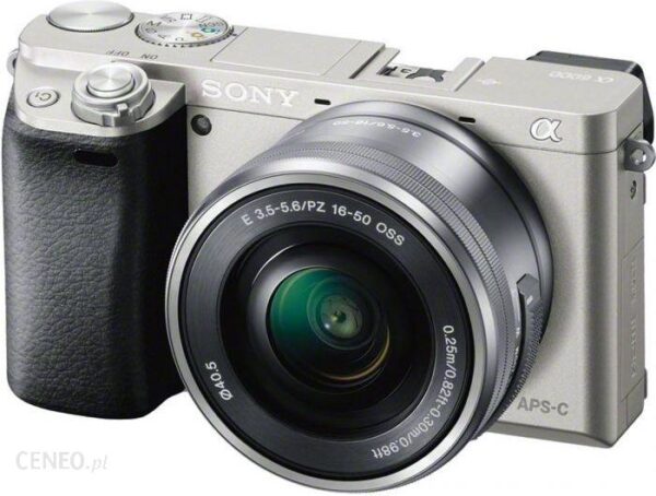 Sony A6000 Srebrny + 16-50mm