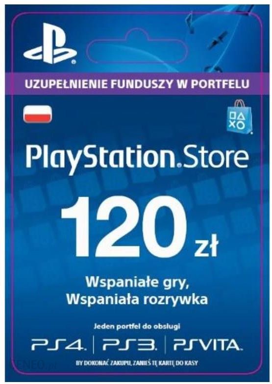 Sony PlayStation Network 120 zł