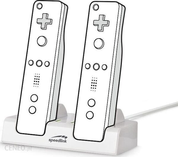 Speedlink Ładowarka JAZZ USB do Wii/ Wii U (SL-3406-WE)
