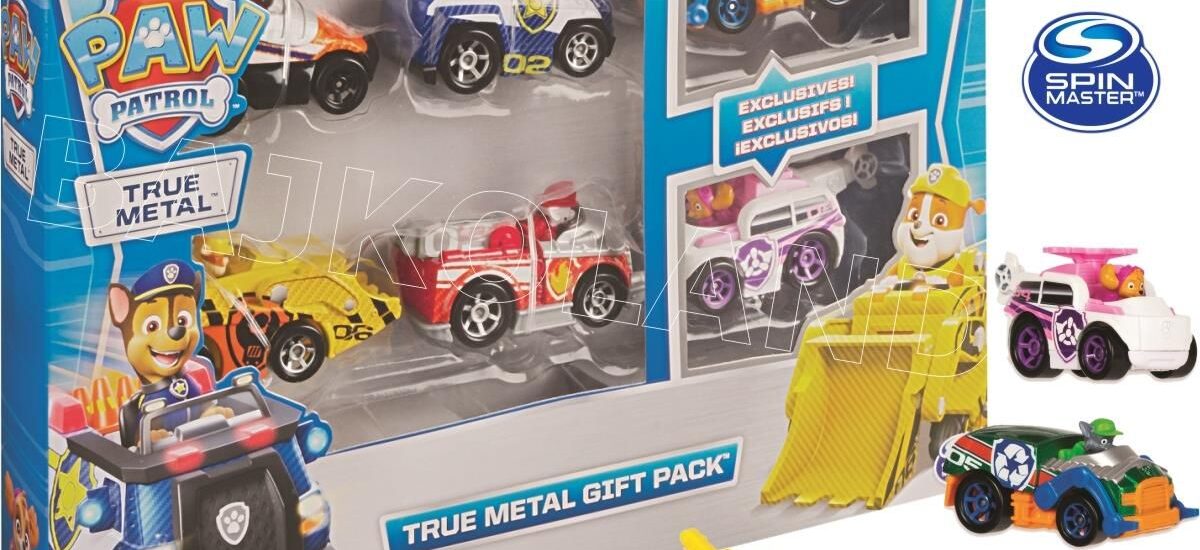 Spin Master Psi Patrol Wielopak Pojazdy Z Figurką 6058350
