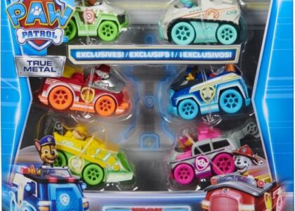 Spin Master Psi Patrol: Zestaw Prezentowy Die-Cast Neon