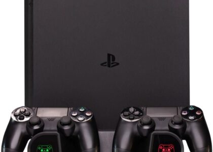 SteelDigi PS4-CC01B Stacja multifunkcyjna do konsoli PS4 BLUE CHEROKEE czarna