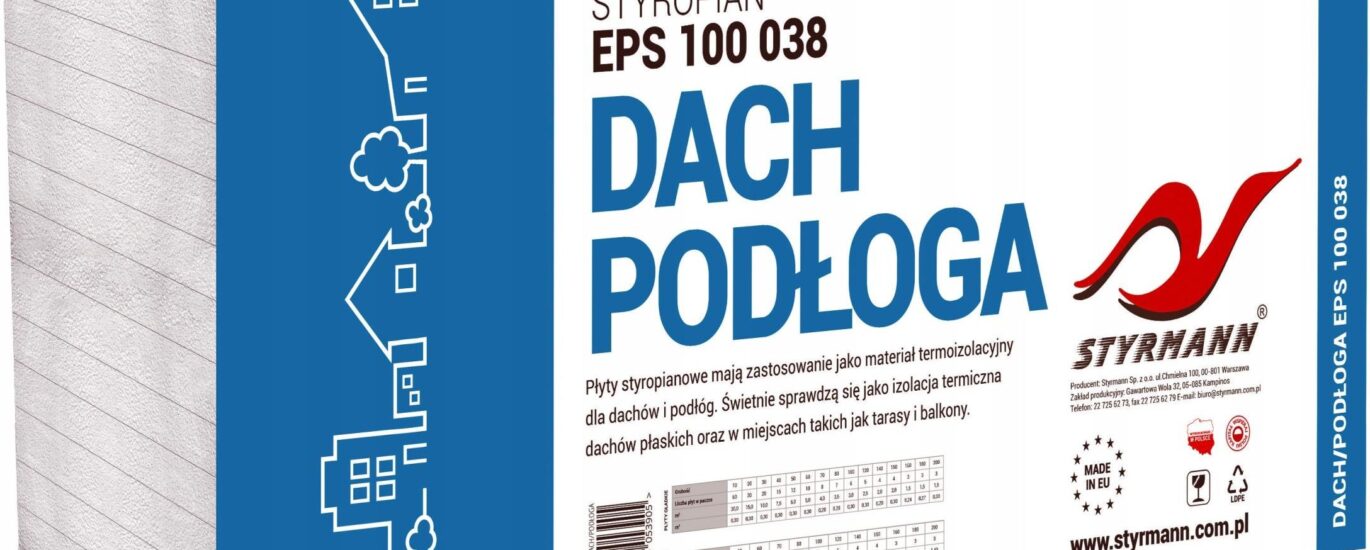 Styrmann Styropian Eps 100 Dach Podłoga 10cm 3m2