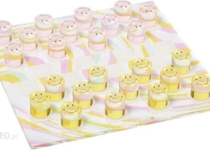 Gra planszowa Sunnylife Warcaby Lucite Smiley