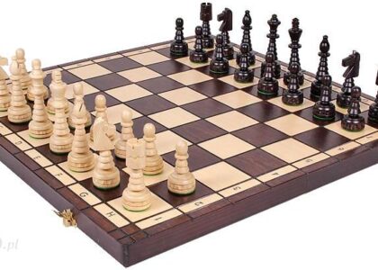 Gra planszowa Sunrise Chess & Games Drewniane Szachy