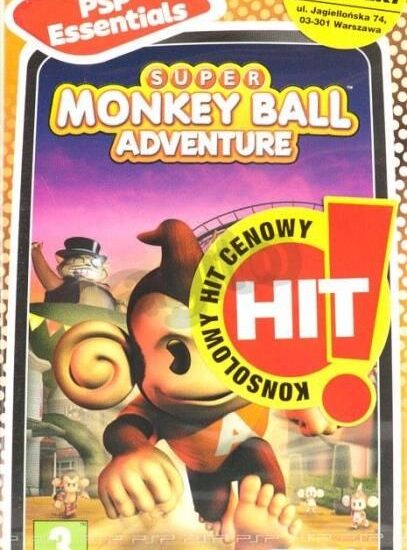 Super Monkey Ball Adventure (Essentials) (Gra PSP)