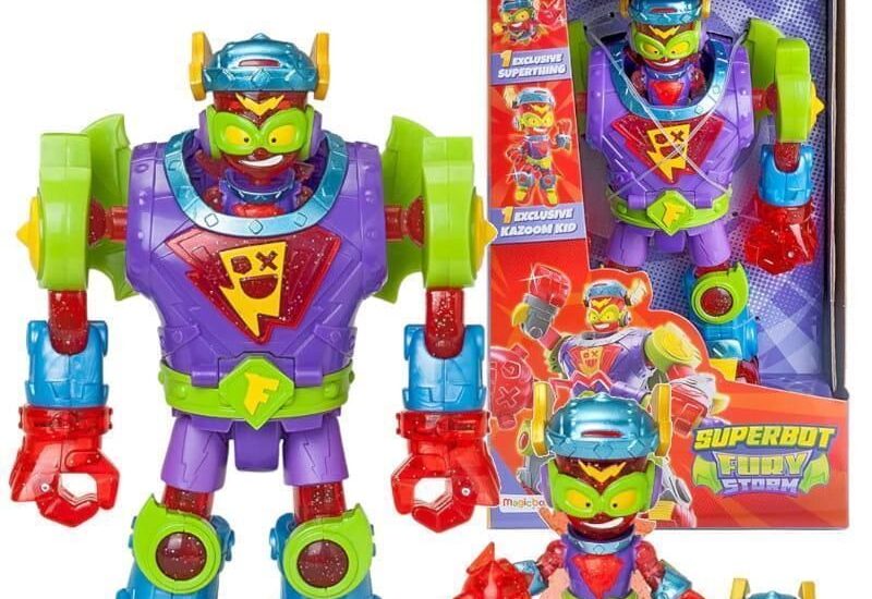 SUPER ZINGS ZESTAW SUPERBOT FURY STORM 3W1