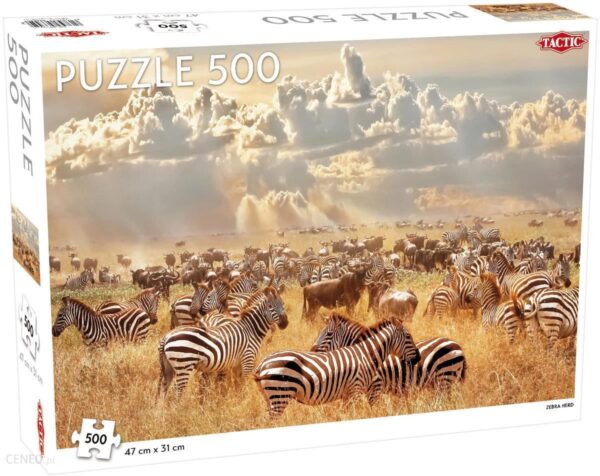Tactic Puzzle Zebra Herd 500El.